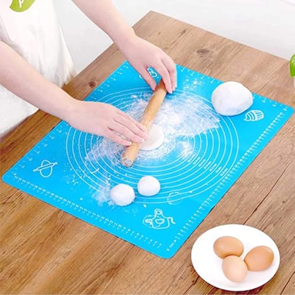 

Silicone Baking Mat Kitchen Kneading Dough Mat Tools Rolling Dough Pizza Non-stick Rolling Mats Pastry Accessories Sheet Pads