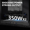 HiFi Digital Amplifier Power 350Wx2 Channel Stereo High Fidelity Sound Quality Audio Amplifier for Karaoke Performances or Bars 2