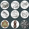 Netherlands Painter Escher Surreal Geometric Artwork Wall Plate Handcrafts Decorative Plate Room Studio Wall Background 2