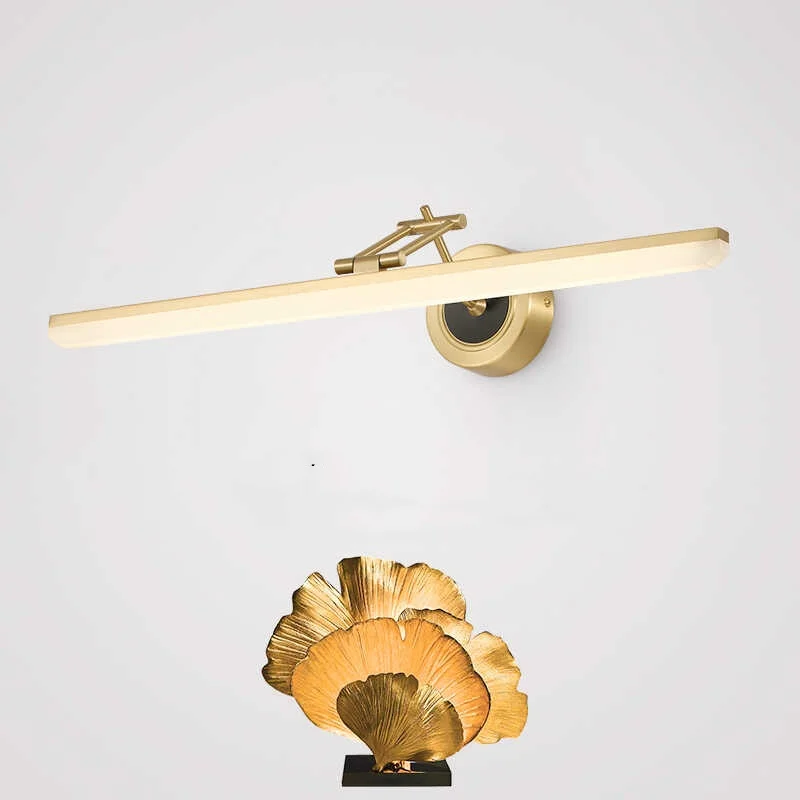 Hotel Bathroom Dressing Table Wall Lamp Metal Plating Body Up Down Sconce Lighting Bedroom Decoration Bathroom Mirror LED Lustre