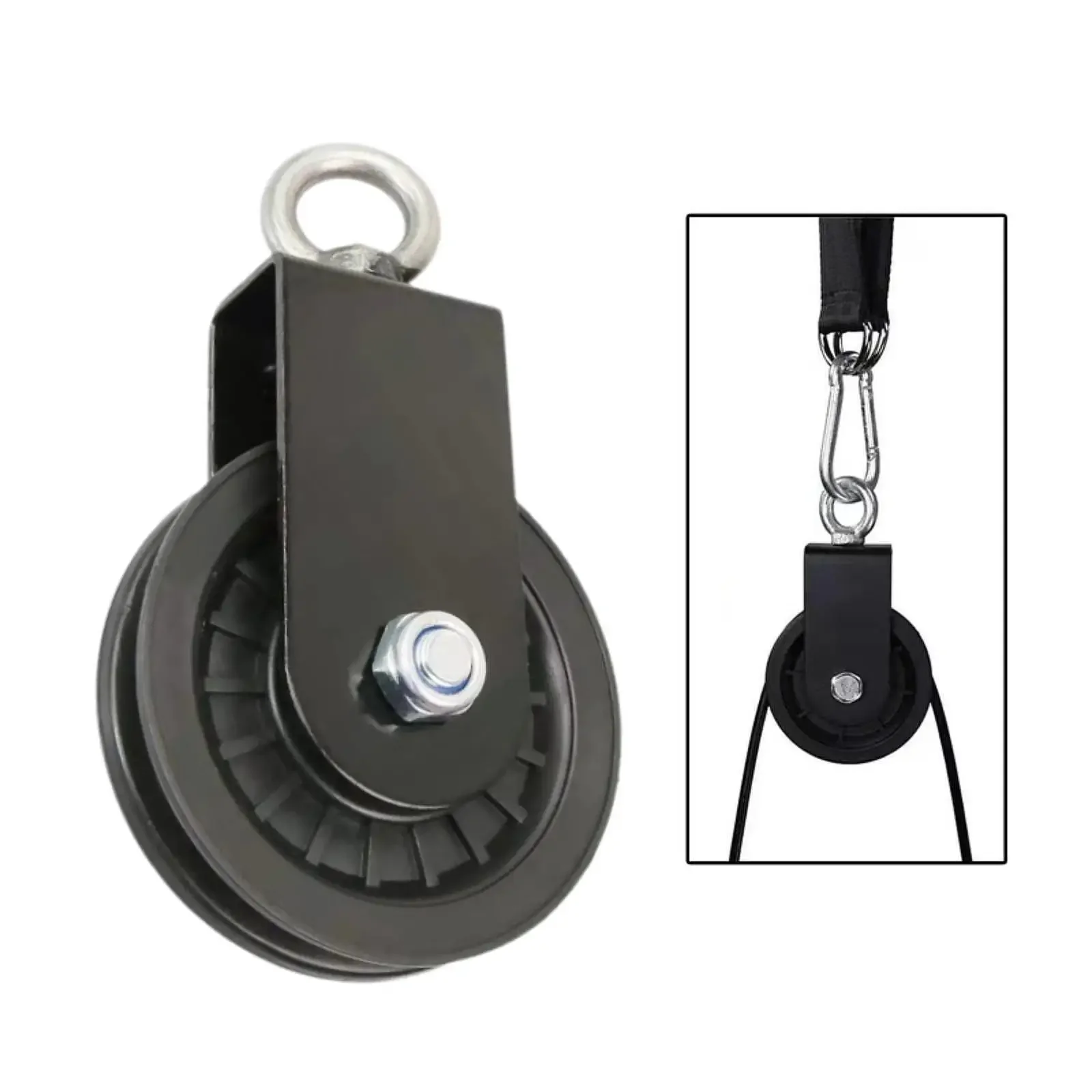 Cable Pulley Easy to Use Traction Wheel for Gym Clothesline Cable Machines Laces hockey Hockey grip Air hockey Hockey gloves