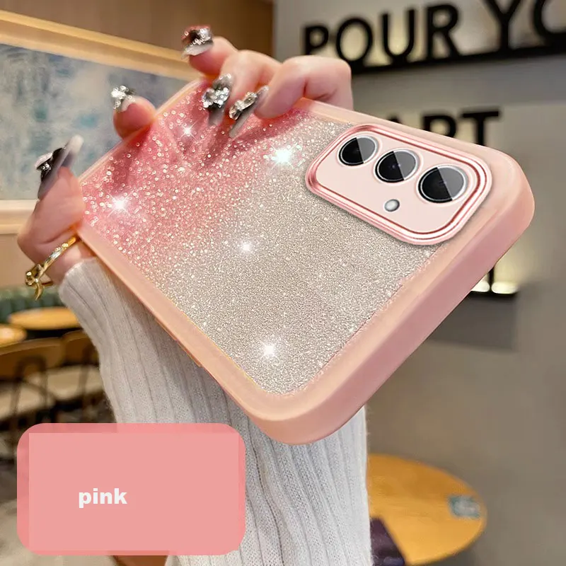 Luxury Bling Shockproof Silicone Soft Cover Case