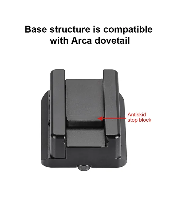 Precision Rifle Accessory Picatinny To Arca-Swiss Adapter Plate - Quick Release Tripod Mount For Rifles With QD Sling Socket Tripod Adapter Plate