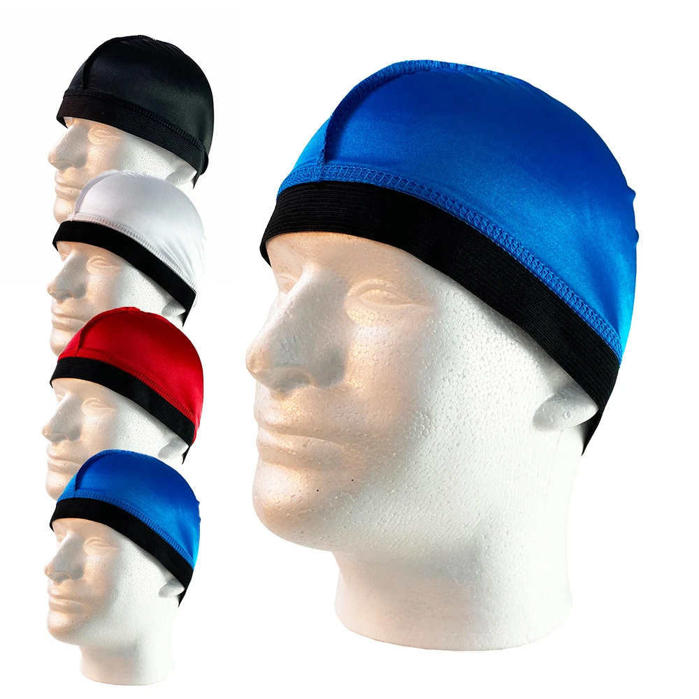 Breathable Wig Cap Wave Cap Men Silky Silky Beanies Men Wave Cap