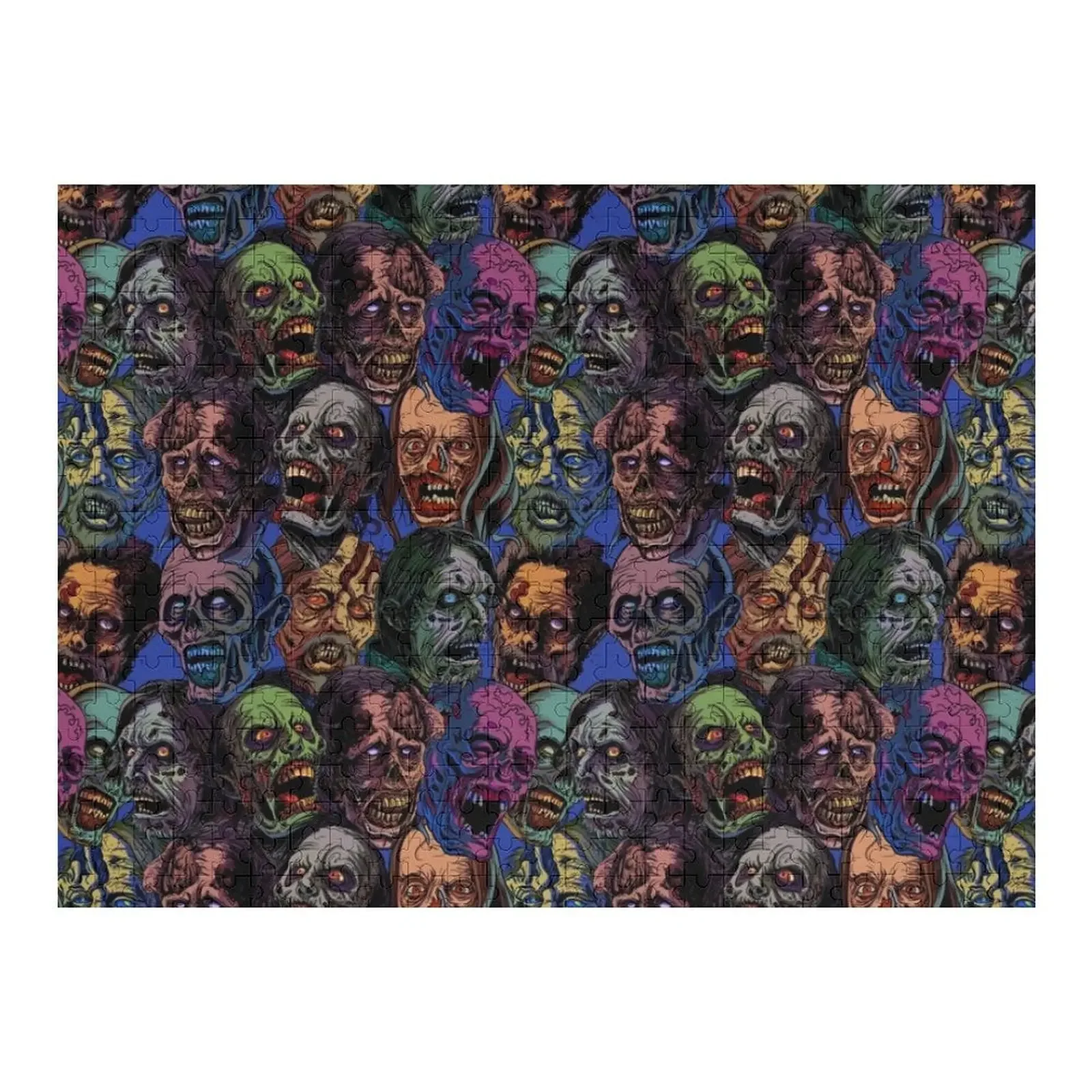 Walking Dead zombie pattern Jigsaw Puzzle Wooden Compositions For Children Wooden Boxes Personalize Wood Adults Puzzle the escapists the walking dead deluxe edition pc