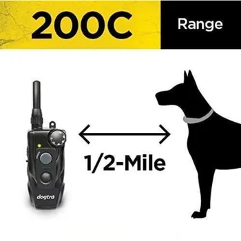 Electronic Training Collars 200C Waterproof ½-Mile One-Handed Operation Remote Training Dog E-Collar,Dog Collars 3