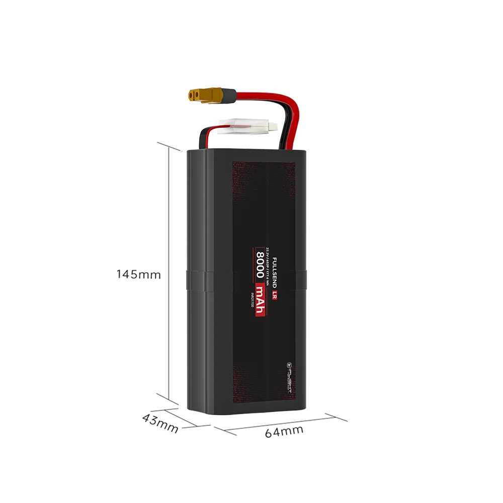 iFlight Fullsend LR 6S 17.5C 8000mAh 22.2V Li-Ion Battery