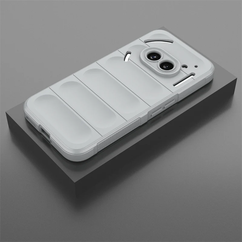 Shockproof Silicone Rubber Phone Back Case Cover