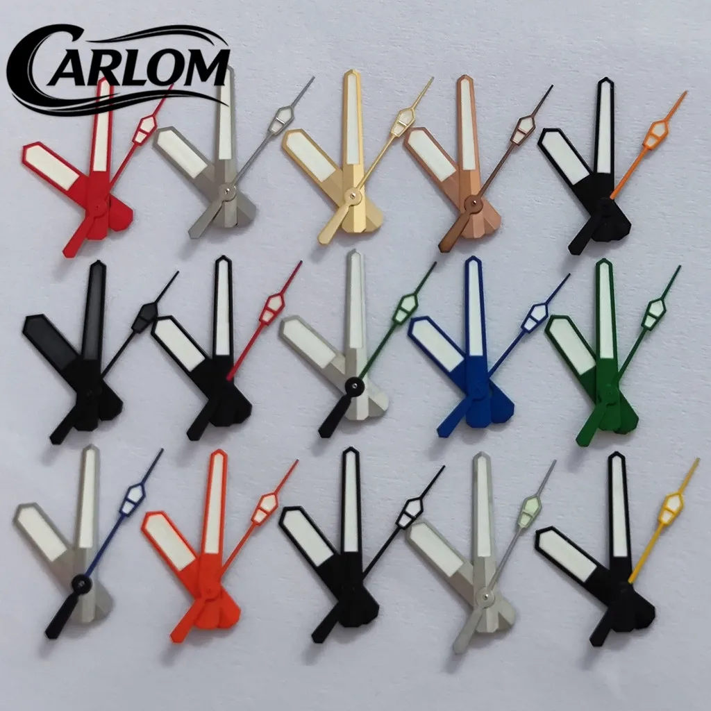Green Luminous Watch Hands - High Quality Accessories in Silver, Black, Blue, and Gold
