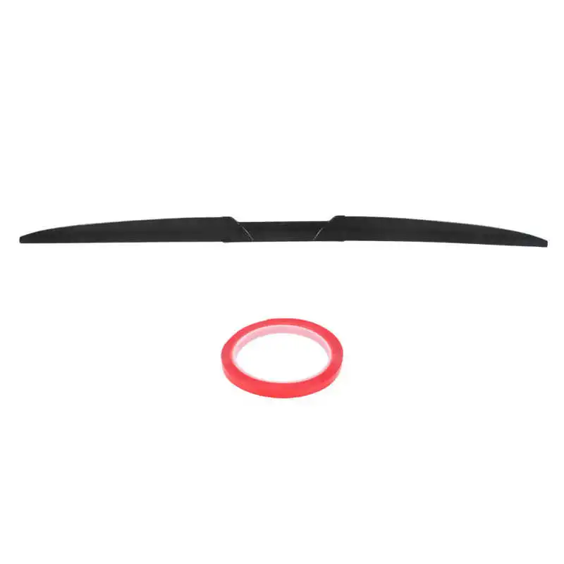 

Car Rear Wing 52.76 Inch Rubber Trunk Spoiler Tailgate Spoiler Wing Three Stage Splicing Universal For Car Truck