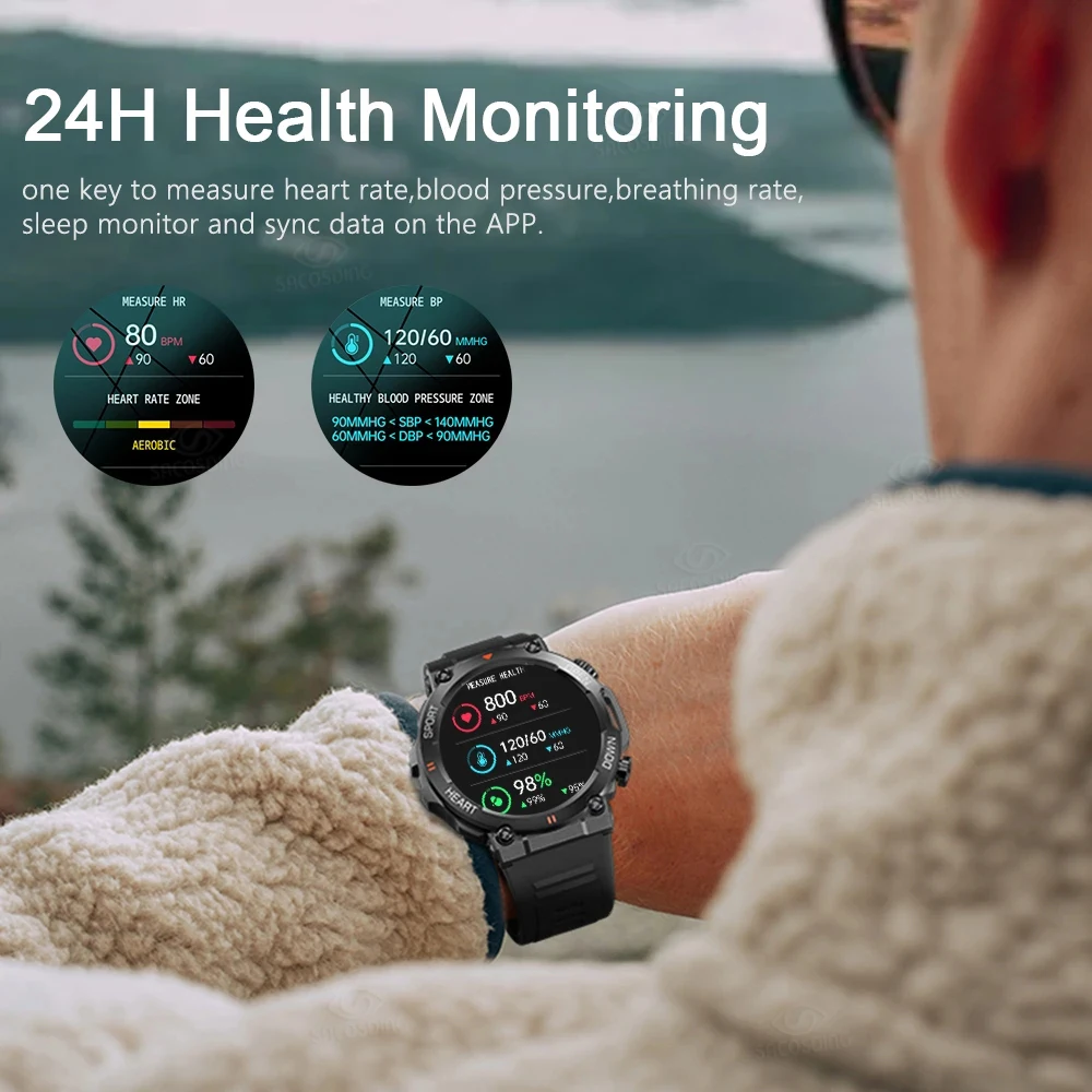 SACOSDING  ȭ Ʈ ġ  ū ȭ ð  ƮϽ    Smartwatch ȵ̵