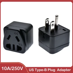 Universal International Plug Adapter - Type B - White