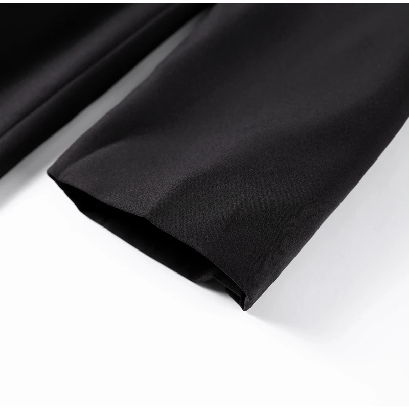 Elegante traje liso, vestidos largos para mujer, vintage, ajustado, sin espalda, con solapa y botonadura sencilla, vestido de otoño para mujer, versátil, para oficina y ropa de calle.