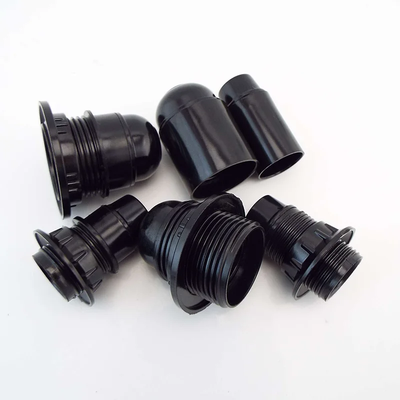 1x/5x E27 E14 half full tooth Screw Lamp Base socket Plug Connector Accessories Bulb Holder for E27 Screw Bulb Lighting Fixtures