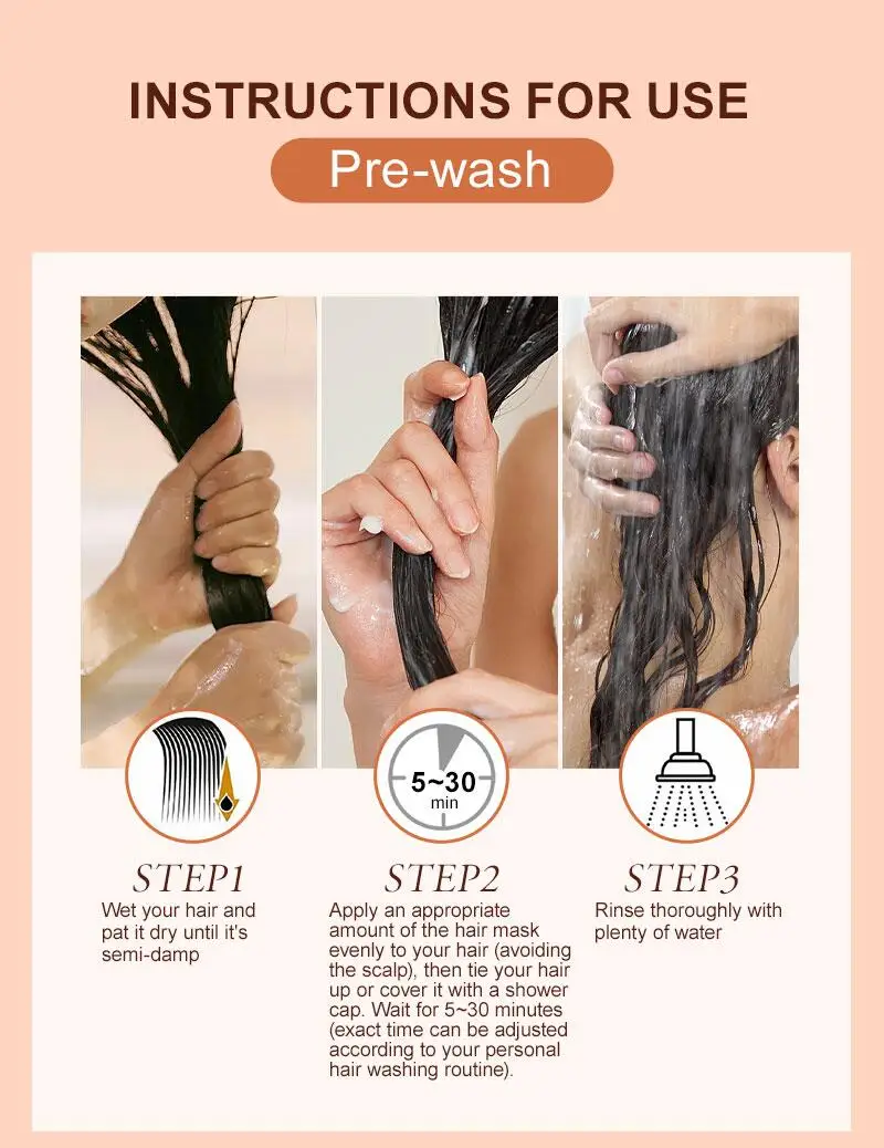 Magical Hair Mask 5 Seconds Keratin Repair Damage Restore Treatment Scalp Smoothing Softening Deep Moisturizing Shiny Hair Care