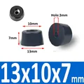 13x10x7mm-Black