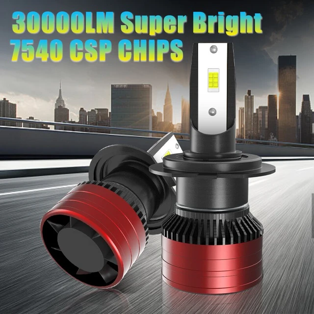 OSRAM H7 Led Lights For Car 6000K H4 Led Bulbs H8 H9 H11 9006 HB4 9005 HB3  Fog Light 25000LM 12V Auto Lamps Motorcycle Accessory - AliExpress