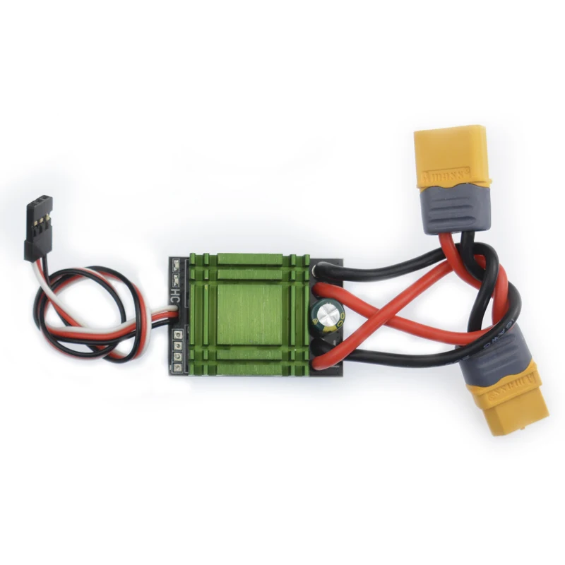 20a Two-Way Brush Electrical Adjustment (with Xt60 Plug) Black Wings Two-Way Electronic Speed Controller
