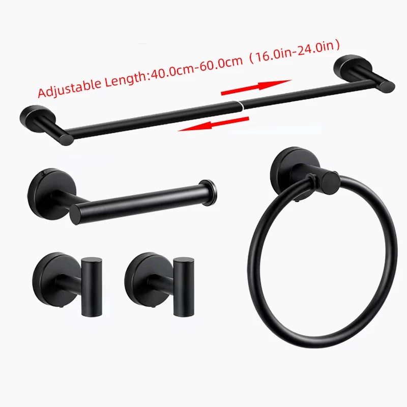 Black 5pcs