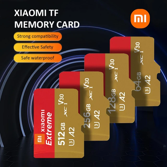 Carte mémoire flash haute vitesse pour Xiaomi, Micro TF, Carte SD