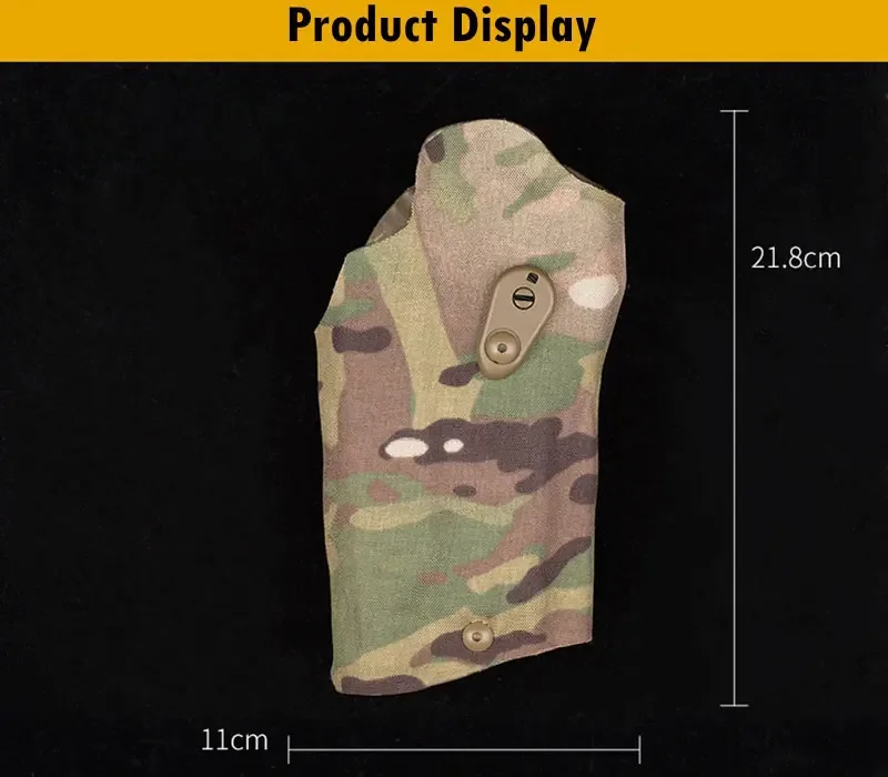 Description Picture 4 of itemP320+X300 Flashlight Holster Tactical Pistol Holsters with QLS Quick Release Shooting Hunting Airsoft Equipment