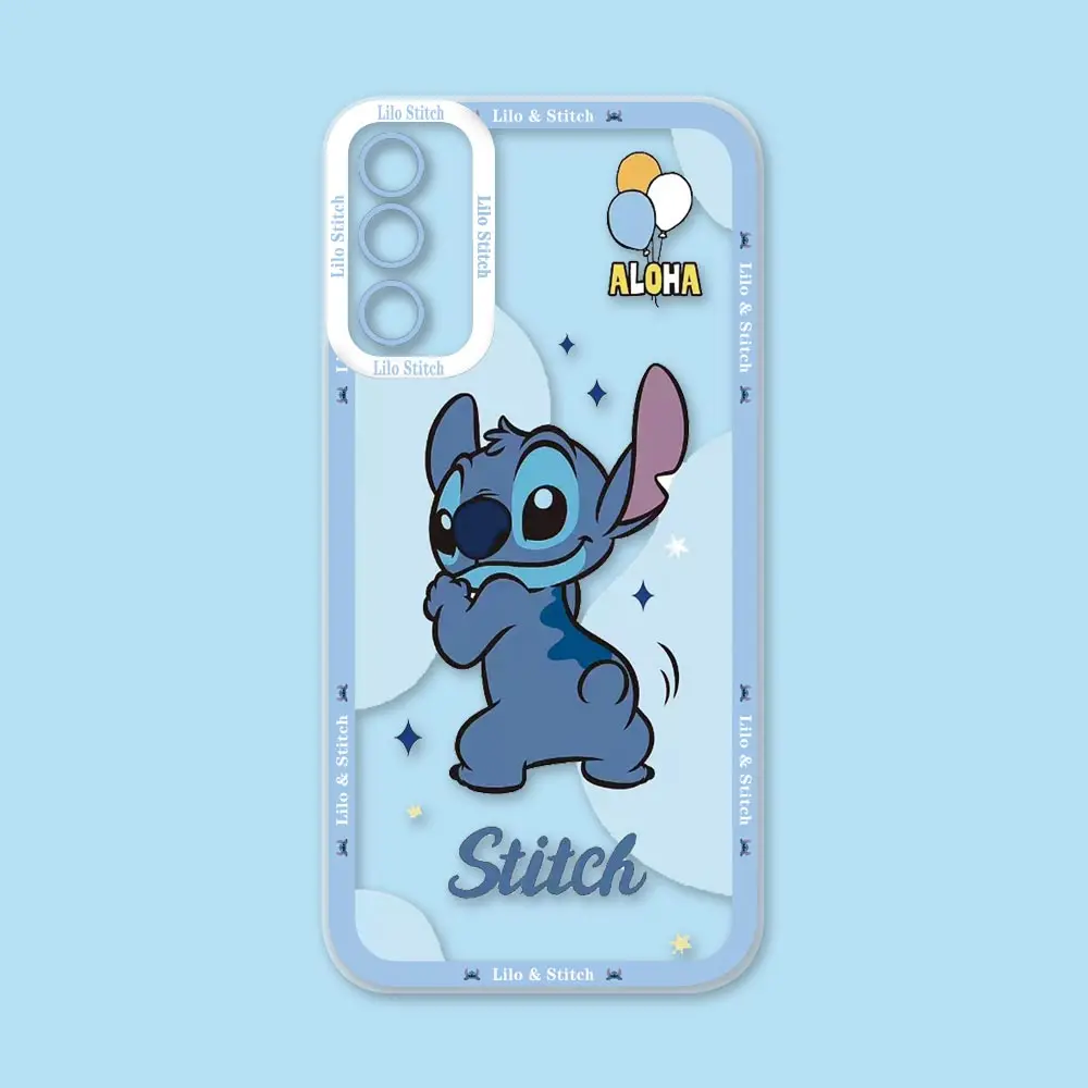 Official Disney Angel & Stitch Kiss Case for Vivo Y36 - Lilo & Stitch