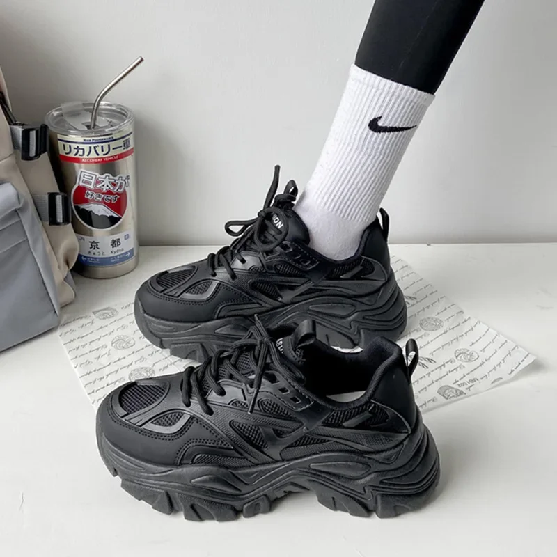 2024 New Women Fashion Platform Sport Shoes Women spring autumn