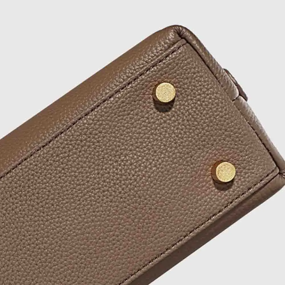 2023 Summer New Minimalism Genuine Leather Underarm Bag Luxury Designer Bags Soft Shoulder Messenger Tote Chic Ladies Purses