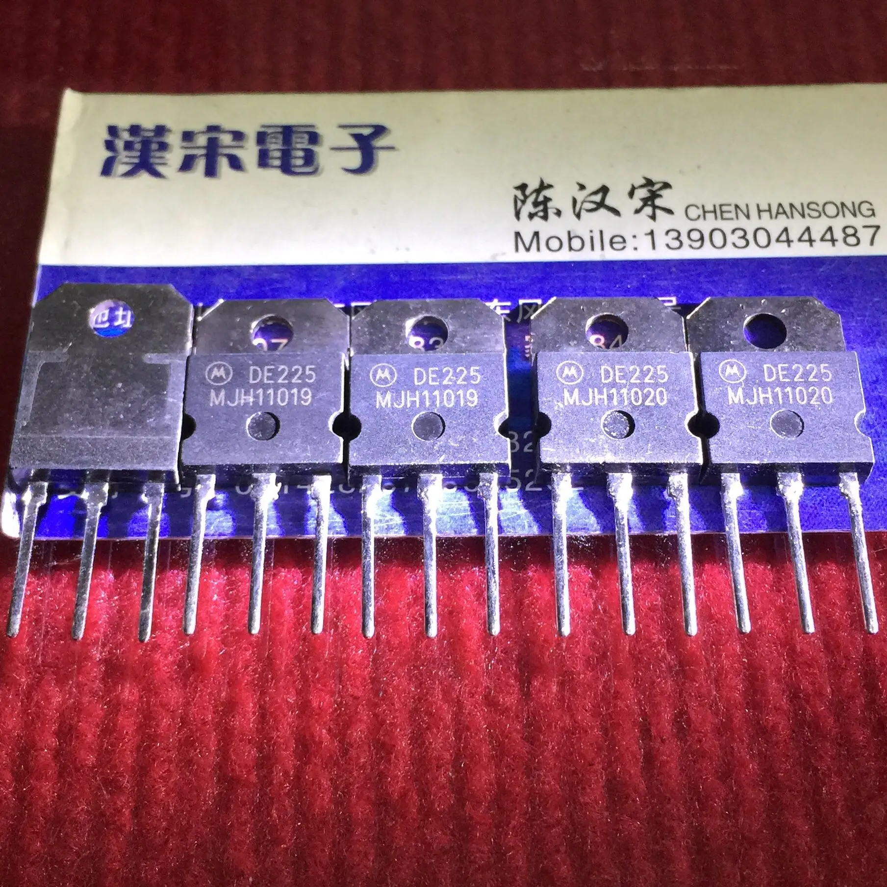

Free shipping MJH11019 MJH11020 16 5 pairs/package
