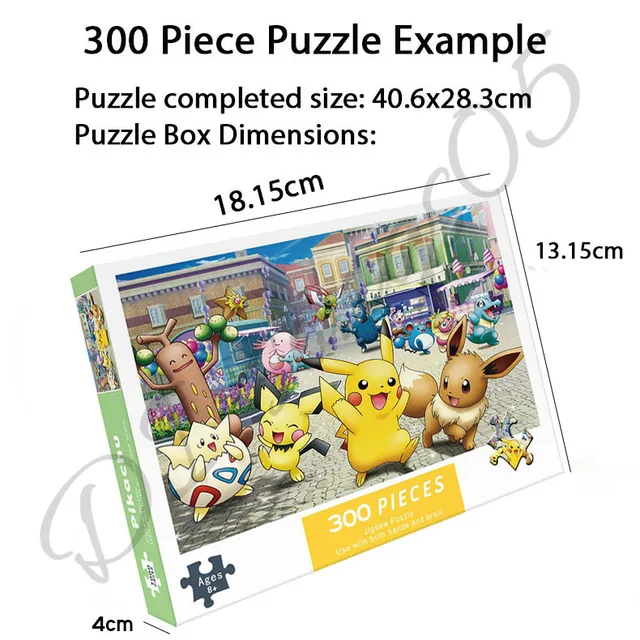 Goku and Gohan Jigsaw Puzzles Bandai Anime Dragon Ball 35 300 500 1000  Pieces Wooden Box Puzzles for Kids Decompression Toys