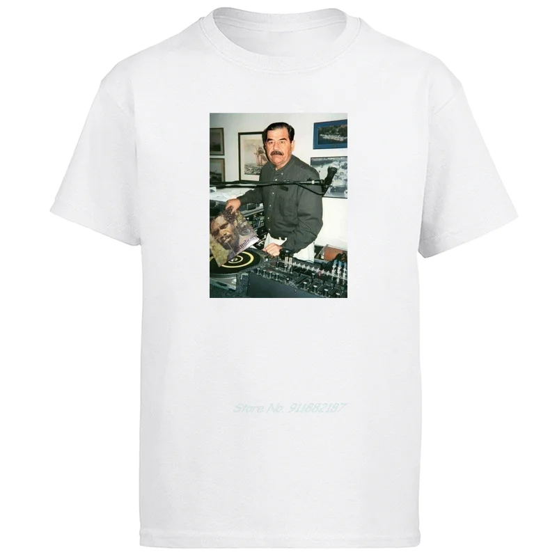 

Dj Saddam Hussein 1200 Iraq House Harajuku Graphic T Shirts Short Sleeve T-Shirts Summer Streetwear Tees Tops Men's Clothing