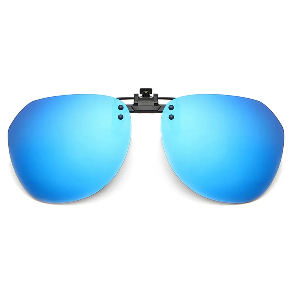 Polarized Unisex Photochromic Night Vision Anti-Glare Vintage Clip-On Sunglasses