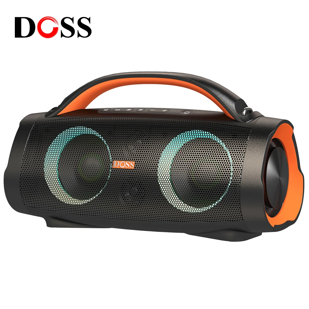 DOSS Portable Wireless Bluetooth Speaker Powerful 100W Massive Sound Stereo Bass Subwoofer Sound Box Waterproof Outdoor Speakers