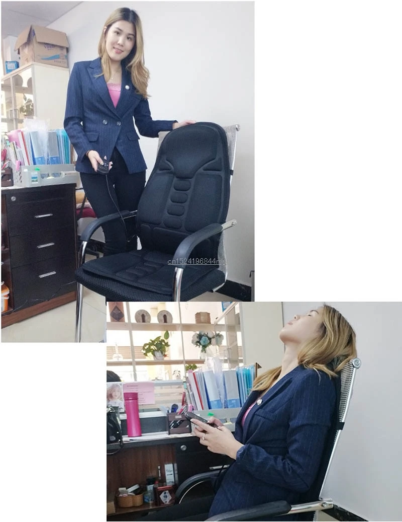 corpo calor esteira assento capa almofada pescoço