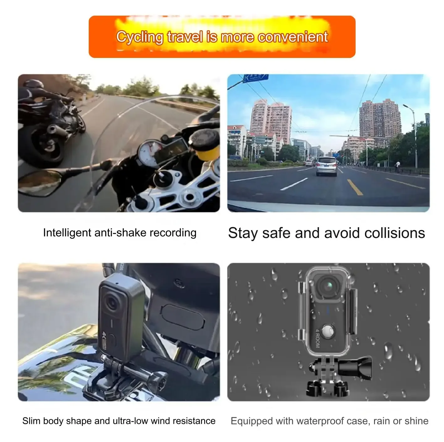 SARGO G10 thumb action camera HD anti-shake helmet riding motorcycle driving recorder vlog small fishing 3