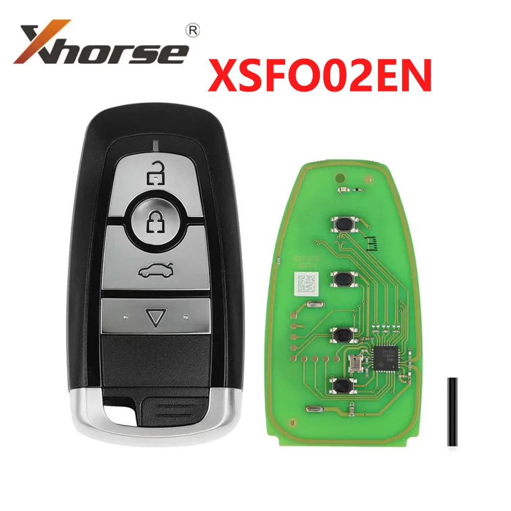 

Универсальный смарт-ключ Xhorse серии XSFO02EN XM38, 4 кнопки, 1 шт.