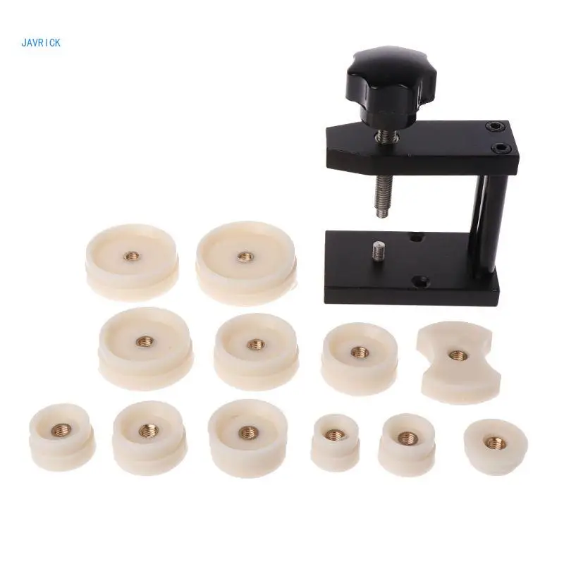13Pcs Watch Press Set, 18mm to 50mm Watch Press Tool Eventronic Watch Repair
