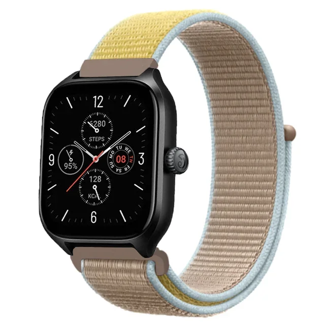 Durable Nylon Smartwatch Band, 20mm & 22mm