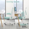 Ergonomic Office Chair with Lumbar Support, High Back Executive Chair Swivel Desk Chair Computer Task Chair Mesh Gaming Chair 4