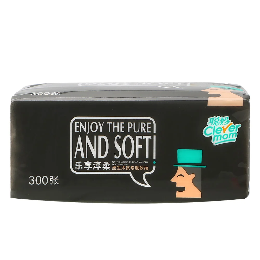 Paper Towel Tissue Toilet Roll 4 Layers 300 Sheets Pure Wood Pulp
