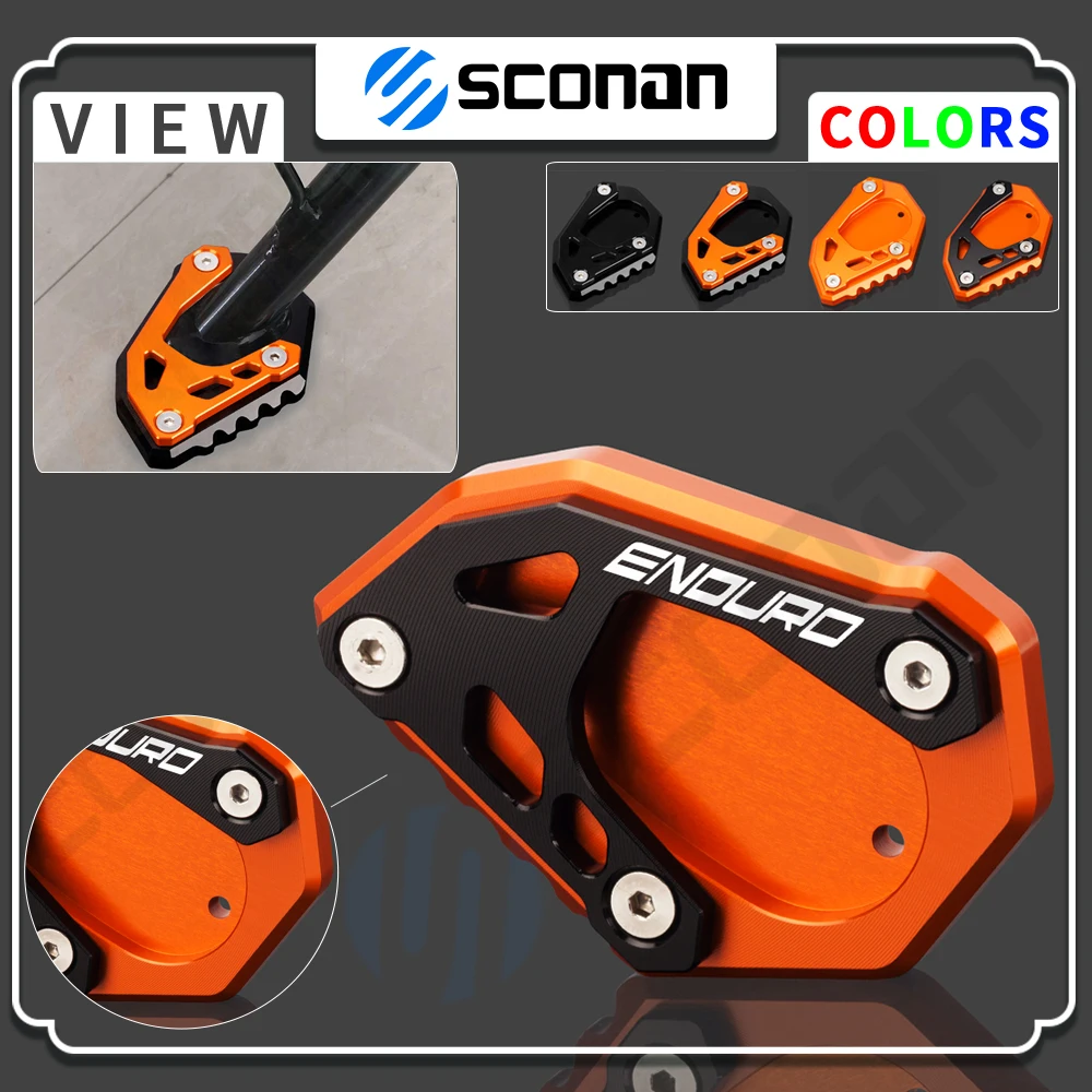 

For KTM 690 LC4 Enduro 690 LC4 Enduro R 690 ENDURO R Motorcycle Accessories Side Stand Enlarge Kickstand Enlarge Plate Pad