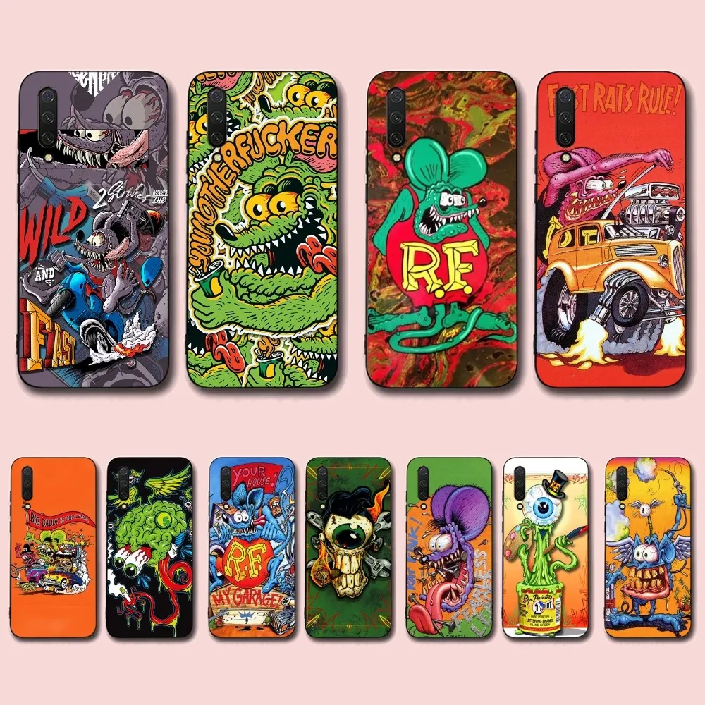 Tales Of The Rat Fink Custodia Per Telefono Per Xiaomi Mi 5X 8 9 10 11 12 Lite Pro 10T Pocox3Pro Pocom3 Note 10 Pro Lite