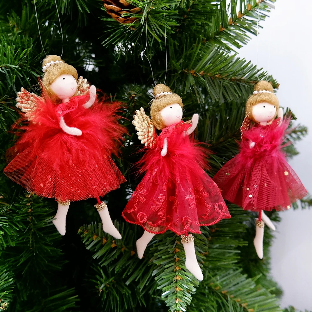 Decorazione Natalizia Bambole Natale 2022 Angelo Bambola Natale