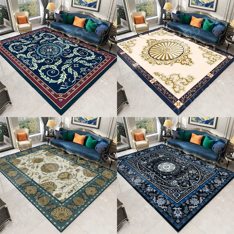 

Geometric Luxury Carpet Living Room Decoration Large Mats Bedroom Decor Mat Hallway Entrance Area Rug Kitchen Bathroom Doormat