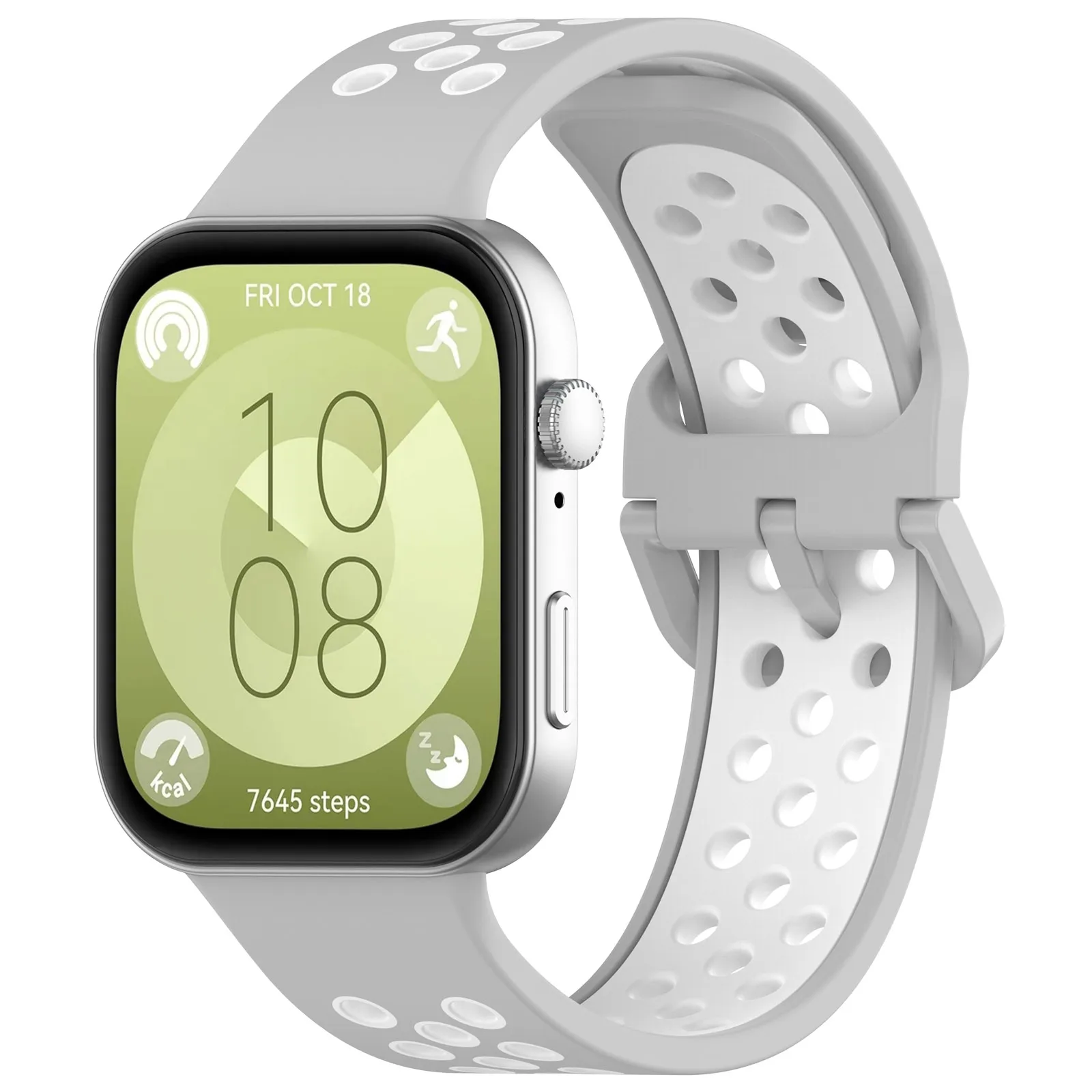 Breathable Silicone Strap for Smart Watch - Replaceable Bracelet Accessories Band Correa