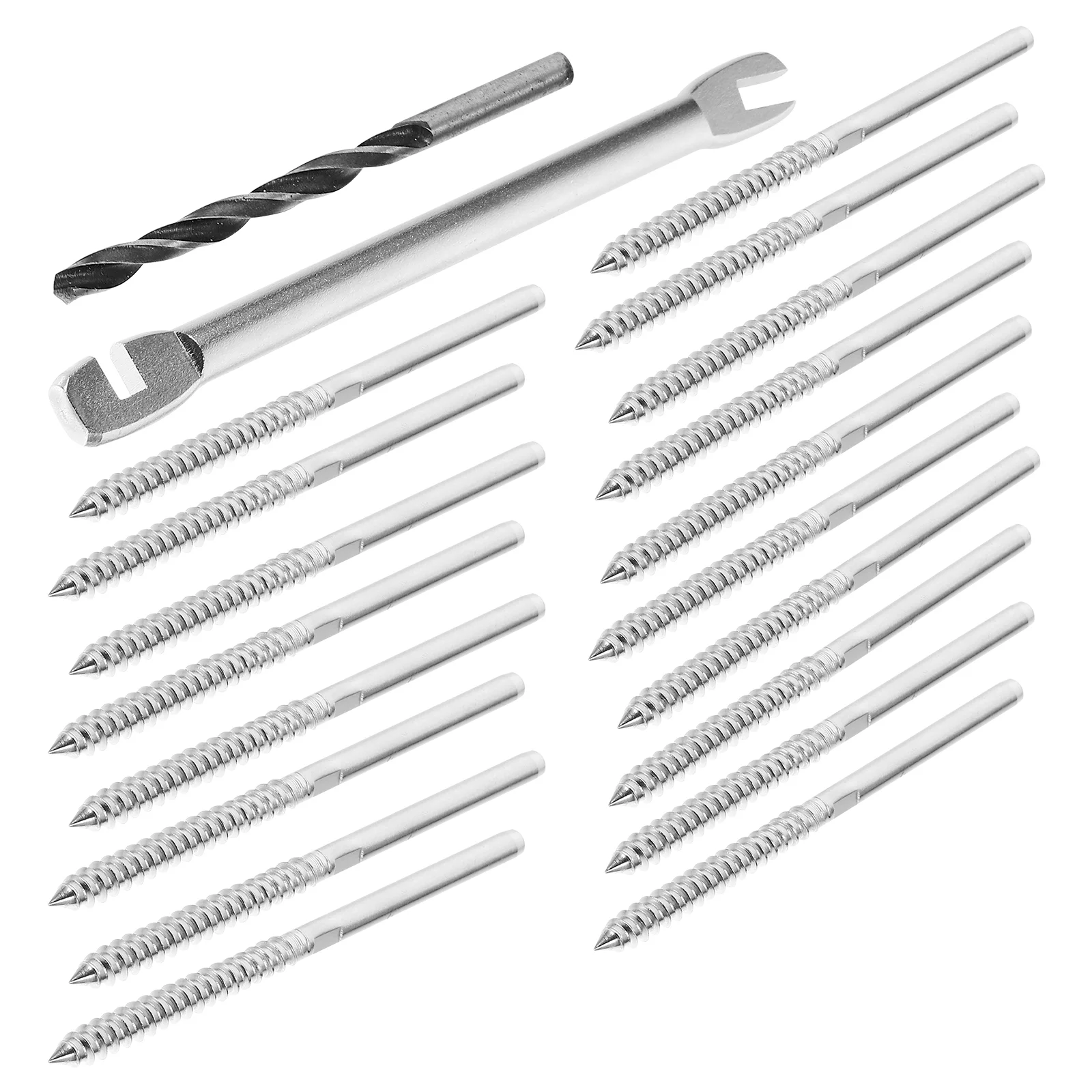 

Cable Railing Kit Swage Lag Screw 1/8 Inch Deck Railing Railing System