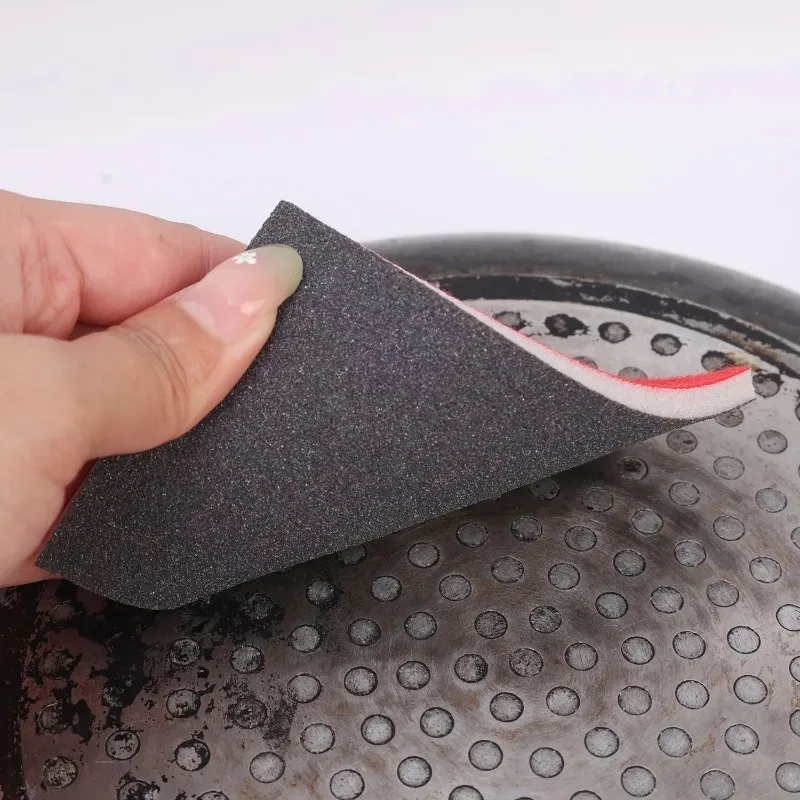 Soft pads, 3 stuks, schuurspons, schuurpad, slijpen en polijsten, nat of droog slijpen, schuimrubberen pads, wasbaar en herbruikbaar (Superfine
