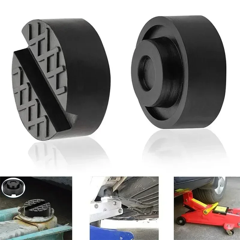 Car Lift Jack Support Stand Rubber Pads Wheel Dolly Slotted Floor Frame Rail Adapter Repair Tools Lexus Subaru Fiat Volvo