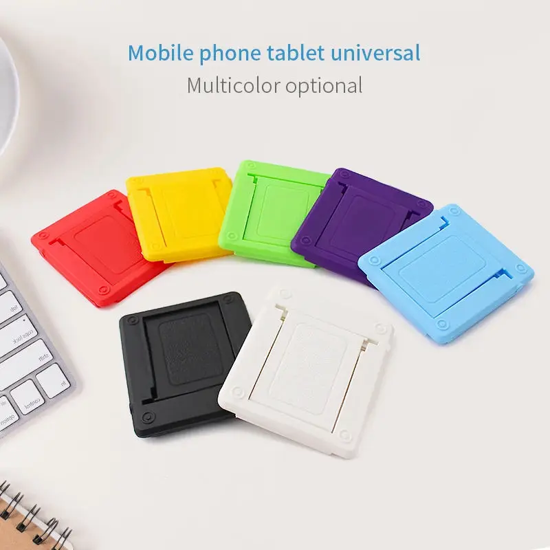 Foldable Adjustable Mobile Phone Desk Holder - Portable Stand and Organizer