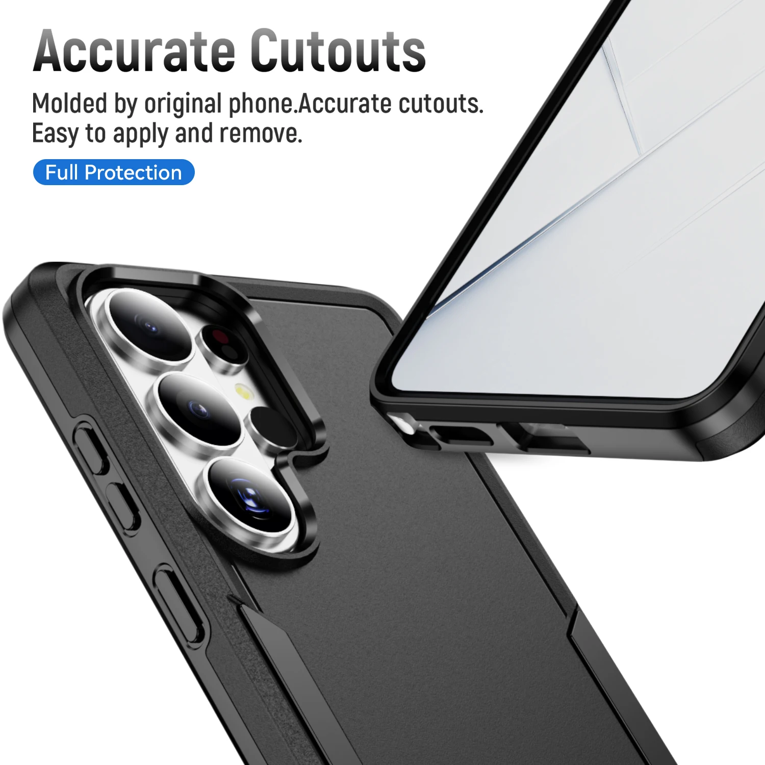Shockproof Armour Phone Case - Anti-Shock Hybrid Rugged Protective Cover